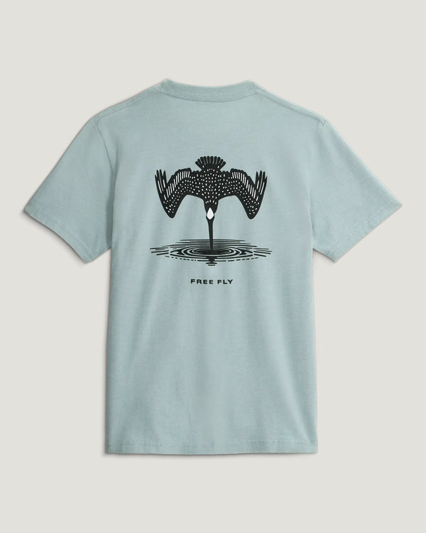 Youth Dive Bomb Tee - Ocean Mist