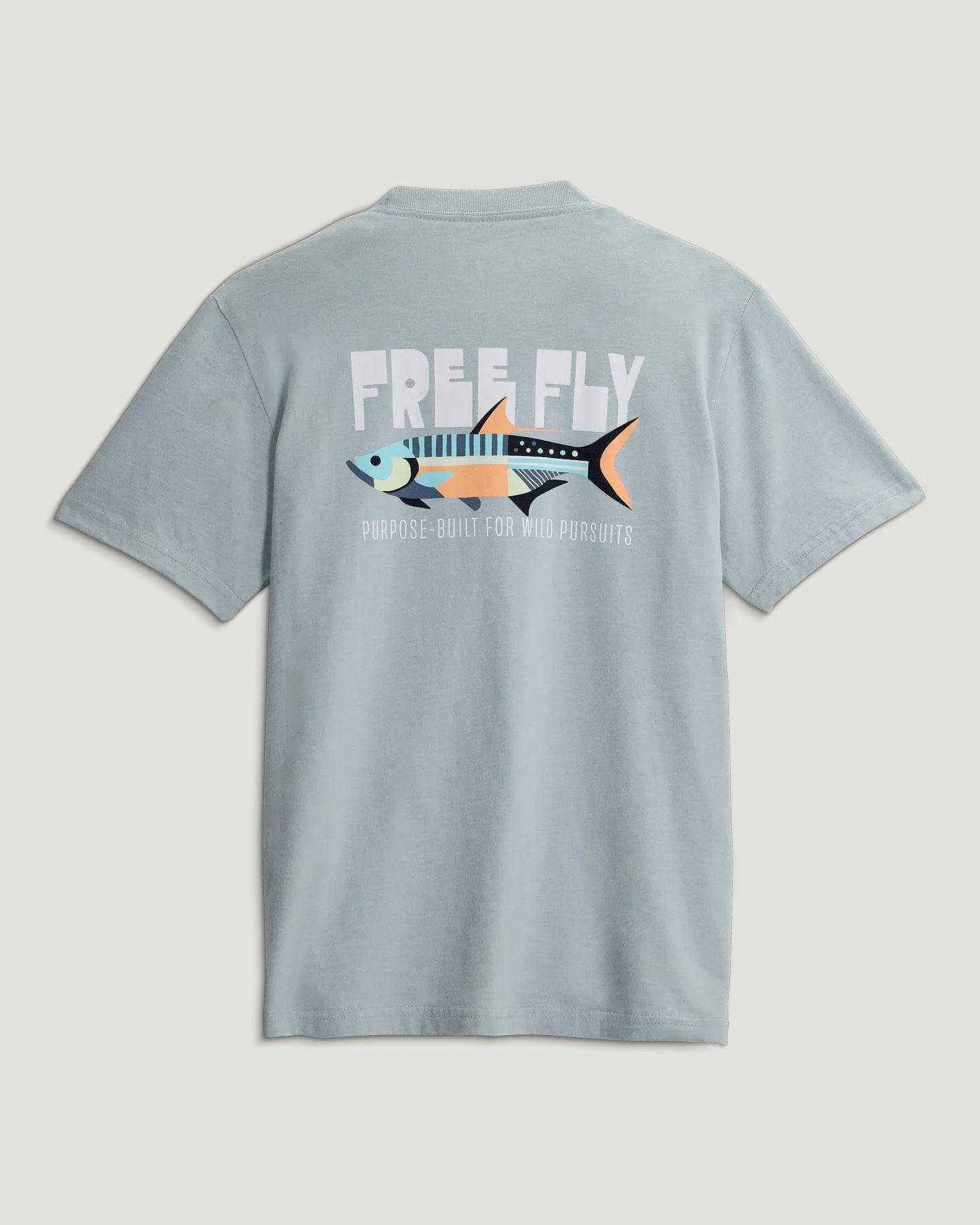 Youth Wild Pursuits Tee - Ocean Mist