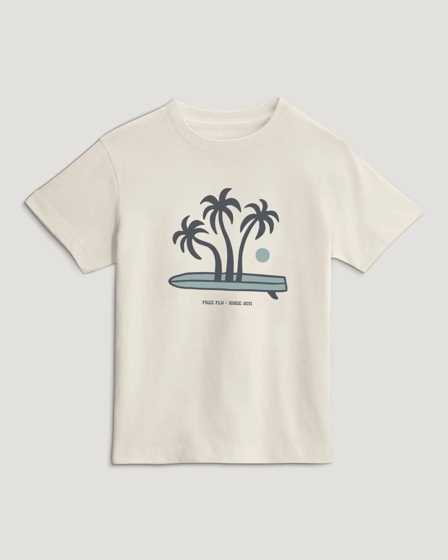 Toddler Party Wave Tee - Heather Birch