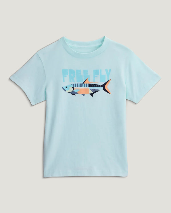 Toddler Wild Pursuits Tee - Heather Tropic Sea
