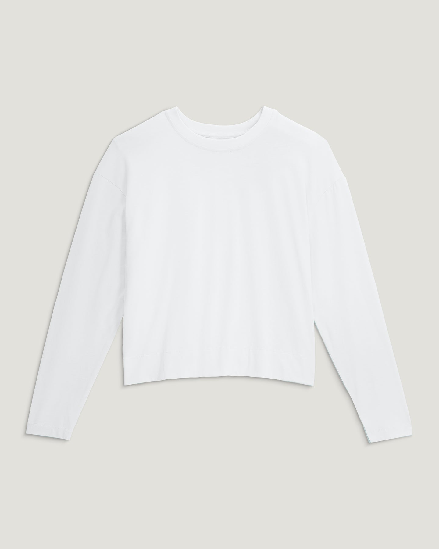 Women's Bamboo Shade Crossover Long Sleeve - Bright White