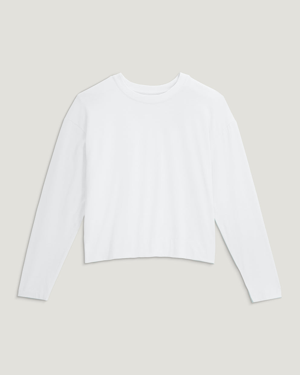Women's Bamboo Shade Crossover Long Sleeve - Bright White