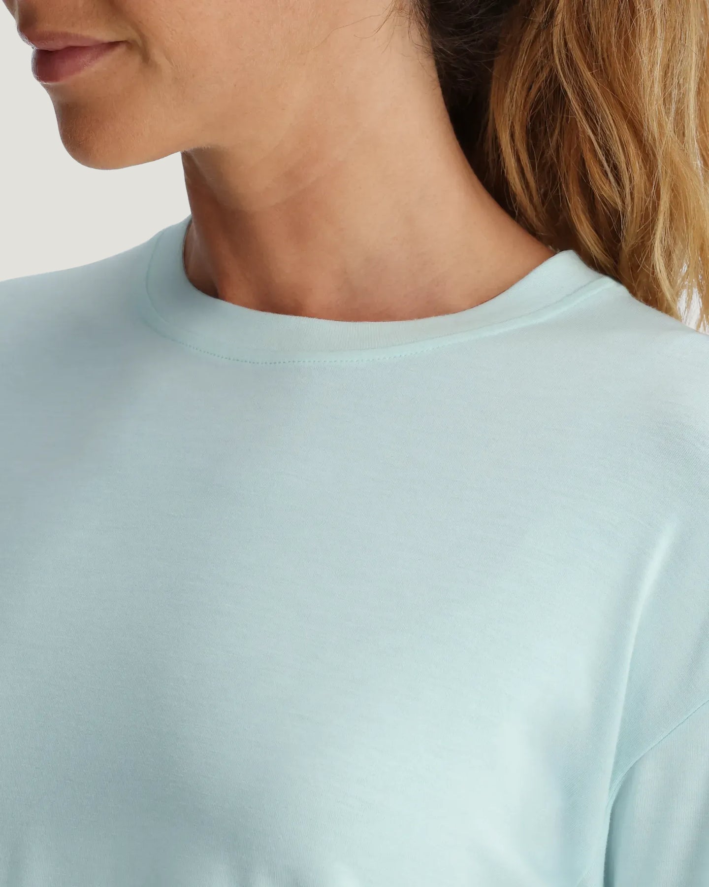 Women's Bamboo Shade Crossover Long Sleeve - Tropic Sea