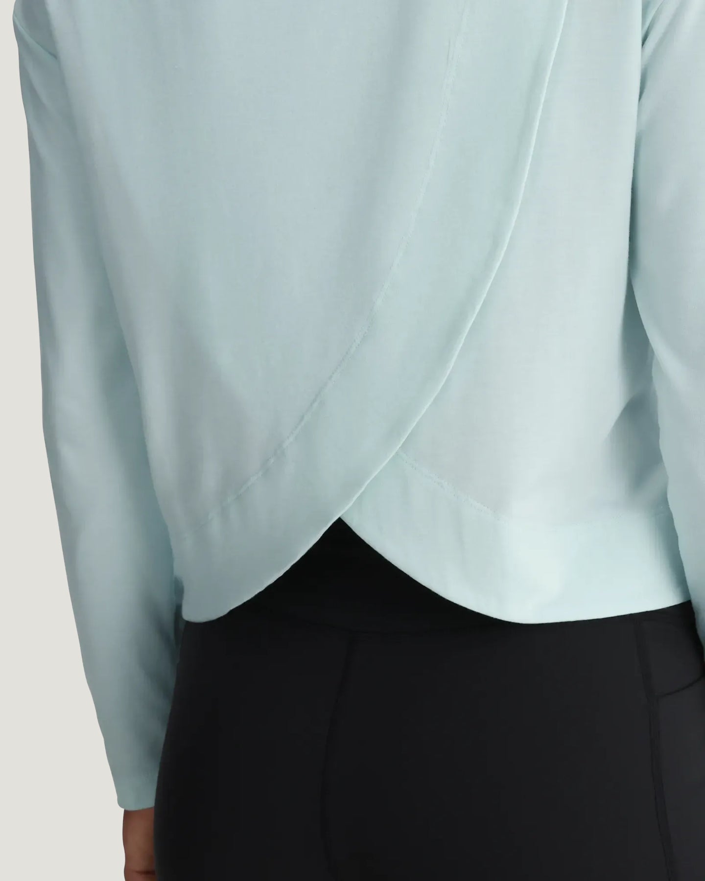 Women's Bamboo Shade Crossover Long Sleeve - Tropic Sea