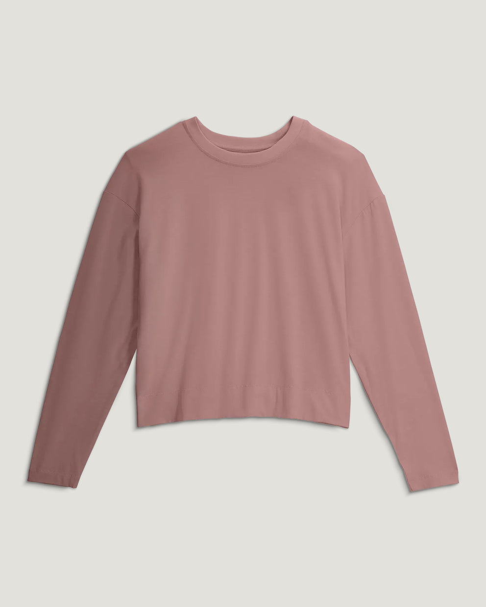 Women's Bamboo Shade Crossover Long Sleeve - Fig