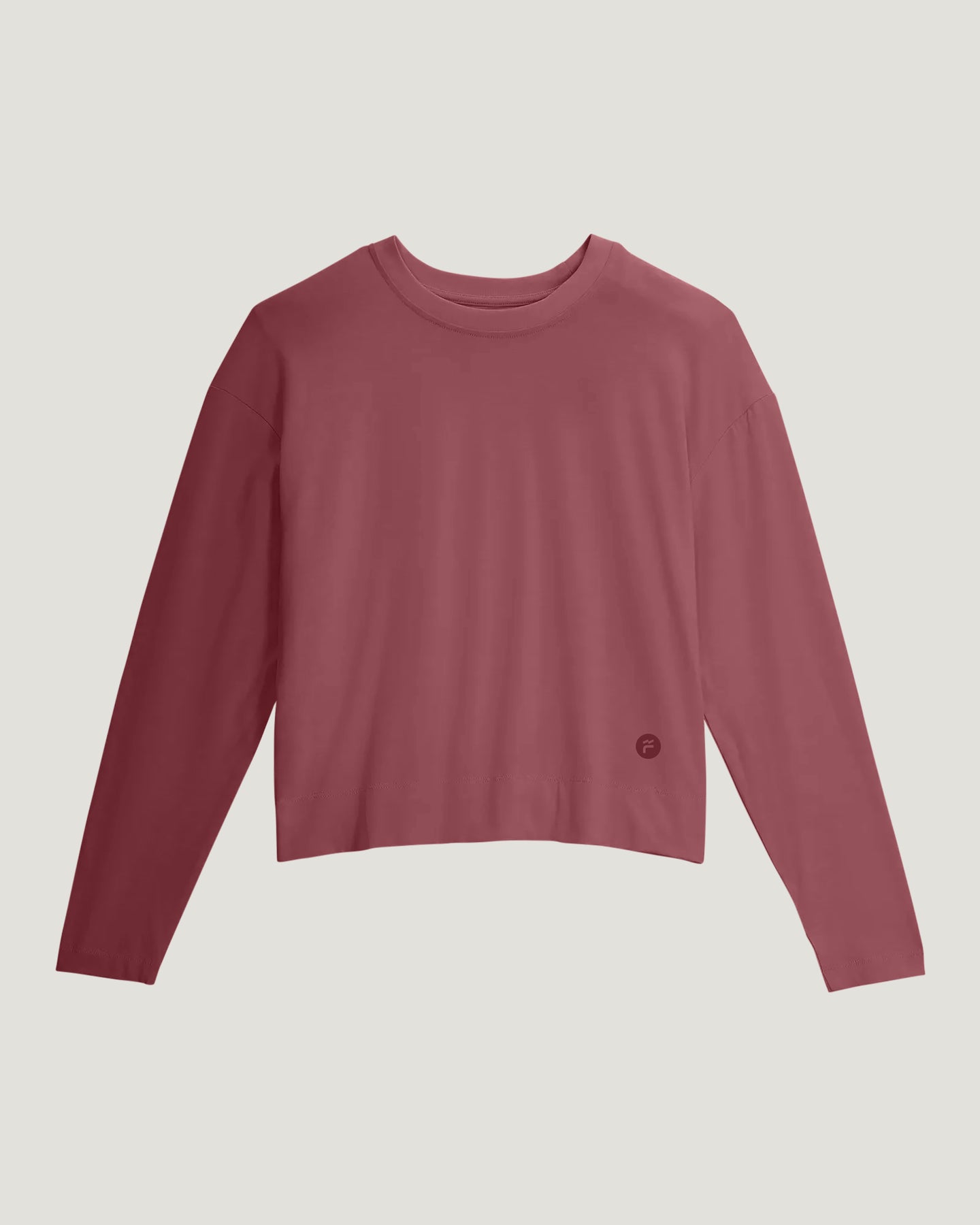 Women's Bamboo Shade Crossover Long Sleeve - Plum