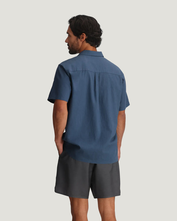 Men's Sullivan's Camp Shirt - Pacific Blue