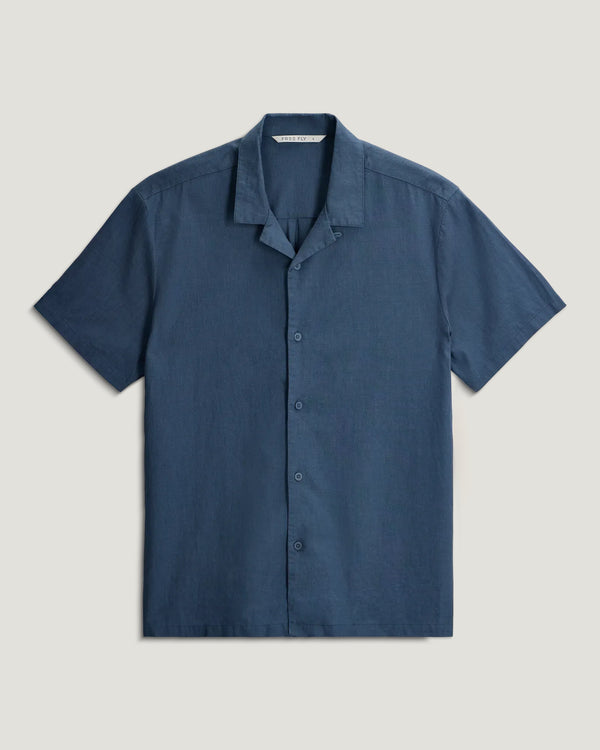 Men's Sullivan's Camp Shirt - Pacific Blue
