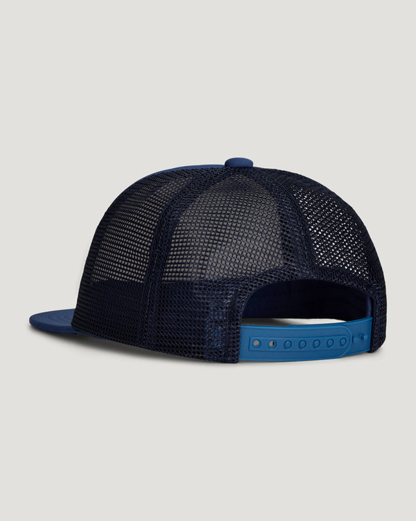 Toddler Tiki Foam Trucker Hat - Pacific Blue