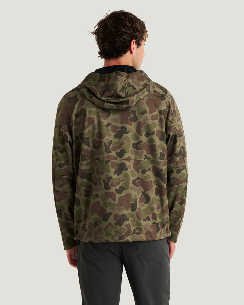 Men's Thermowind Jacket - Vintage Camo Oil Green