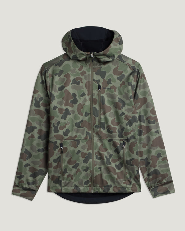 Men's Thermowind Jacket - Vintage Camo Oil Green