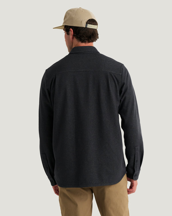 Men's Gallatin Overshirt - Black Twill