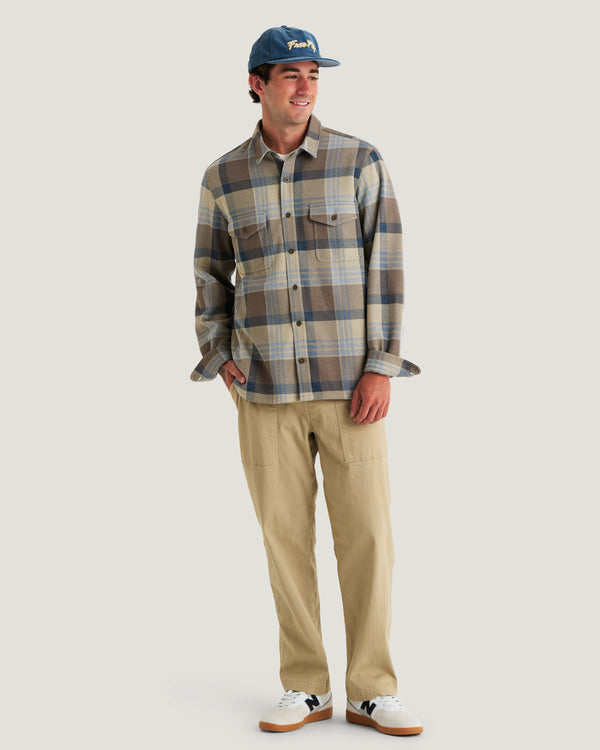 Men's Gallatin Overshirt - Desert Tan Plaid