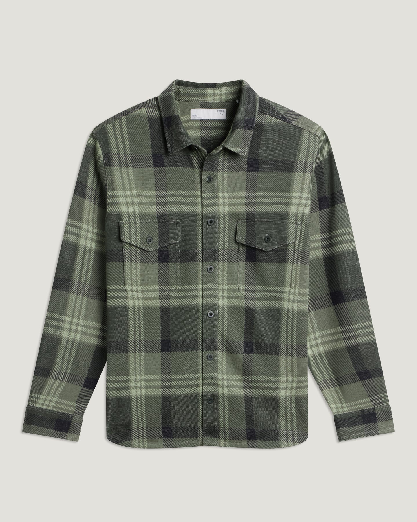 Men's Gallatin Overshirt - Dark Forest Plaid