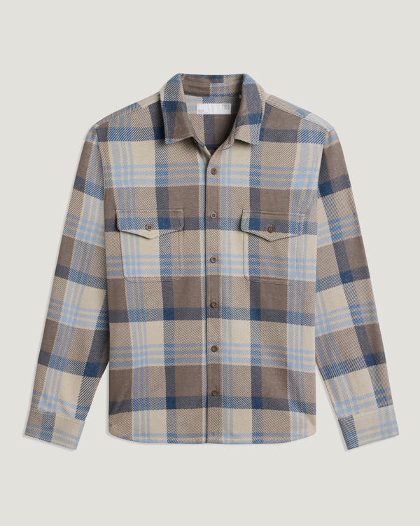 Men's Gallatin Overshirt - Desert Tan Plaid