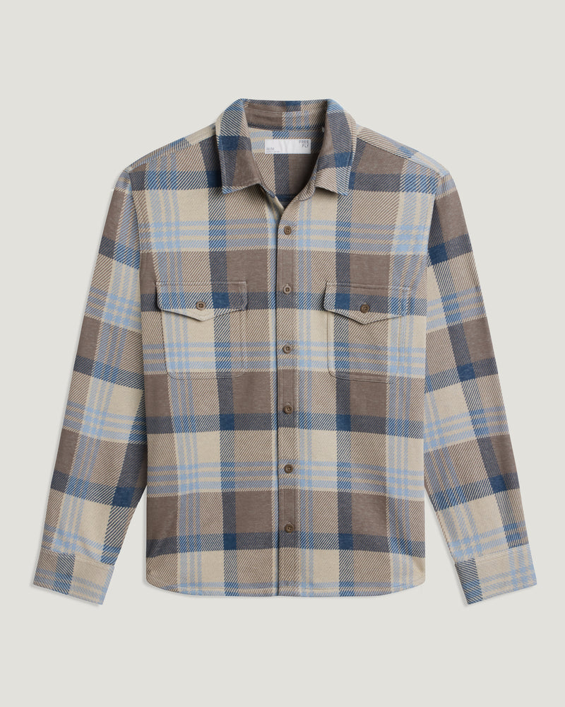 Men's Gallatin Overshirt - Desert Tan Plaid