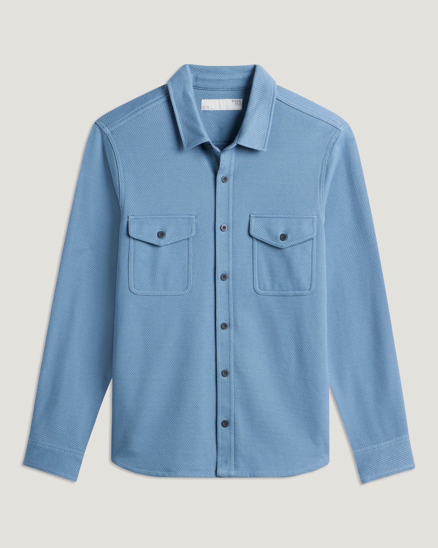 Men's Gallatin Overshirt - Pacific Blue Twill