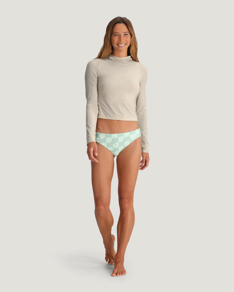 Women's Elevate Lightweight Fitted Hoodie - Heather Birch