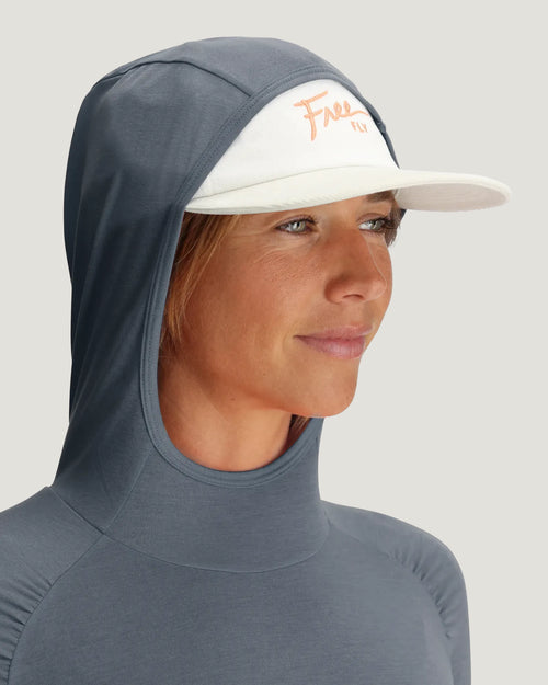 Women's Elevate Lightweight Fitted Hoodie - Stormy Sea
