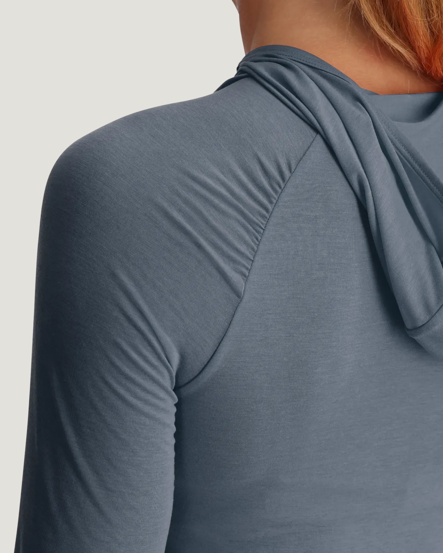 Women's Elevate Lightweight Fitted Hoodie - Stormy Sea