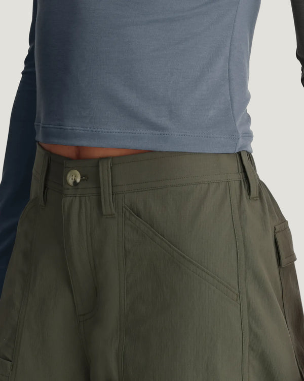 Women's Elevate Lightweight Fitted Hoodie - Stormy Sea