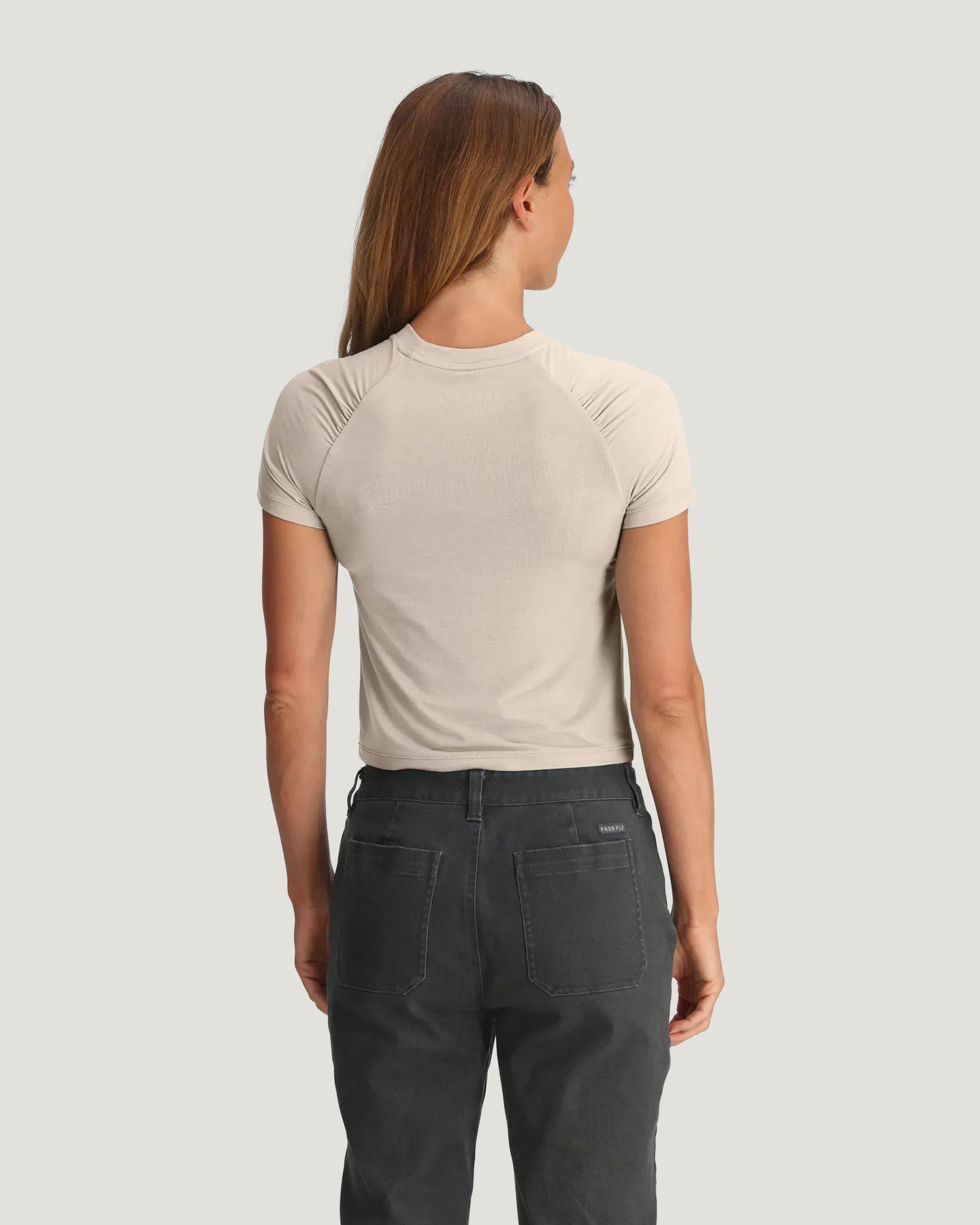 Women's Elevate Lightweight Fitted Tee - Heather Birch