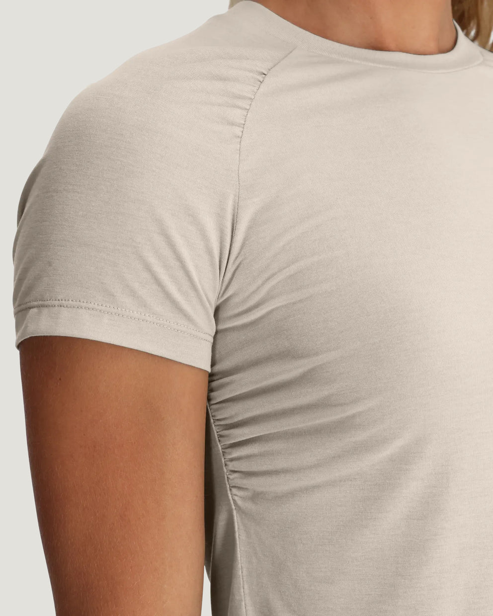 Women's Elevate Lightweight Fitted Tee - Heather Birch