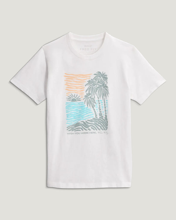 Youth Wish You Were Here Tee - Bright White