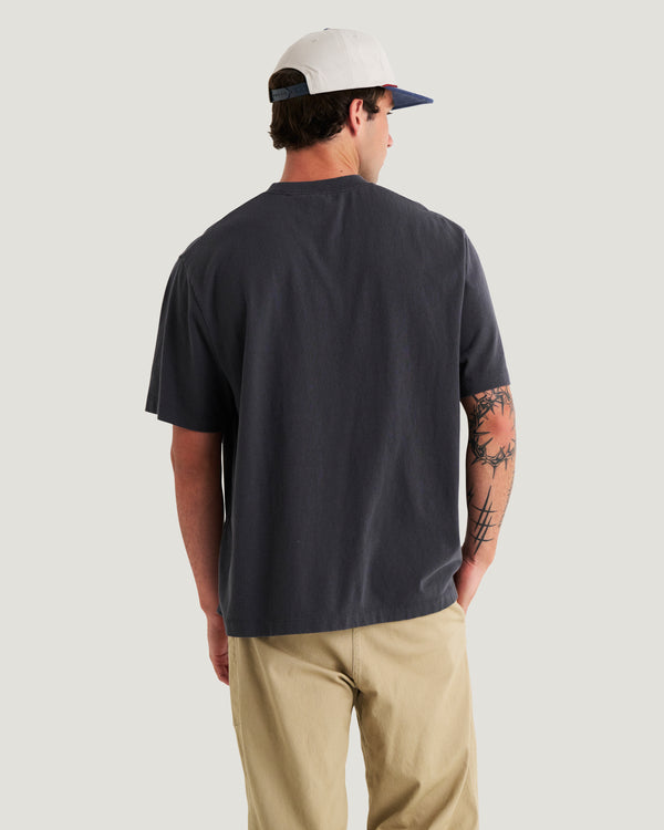 Men's Heavyweight Cotton Relaxed Tee - Anthracite