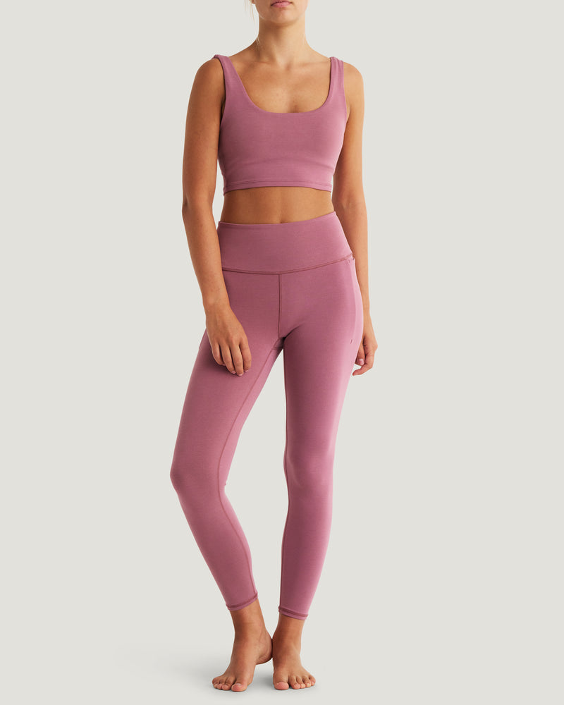 Women's Terraflow Pocket Legging - Plum