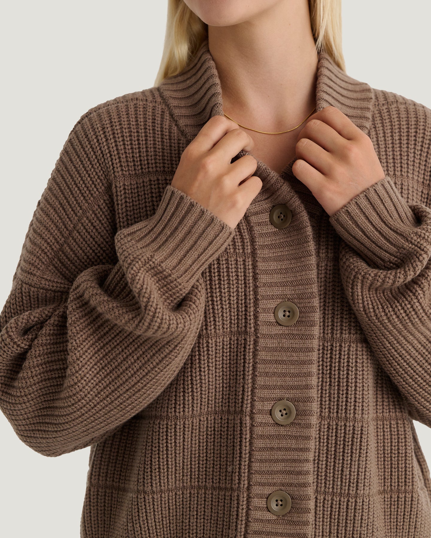 Women's Coastloom Cardigan Sweater - Fossil