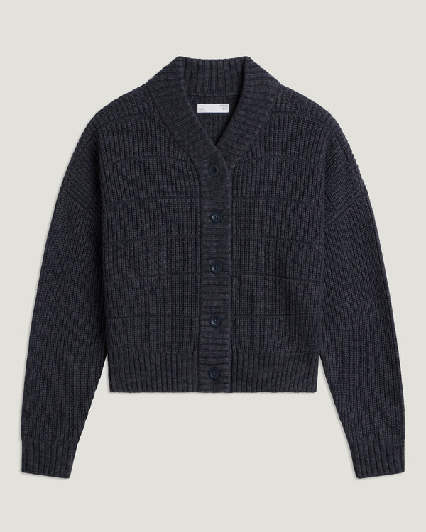 Women's Coastloom Cardigan Sweater - Heather Anthracite