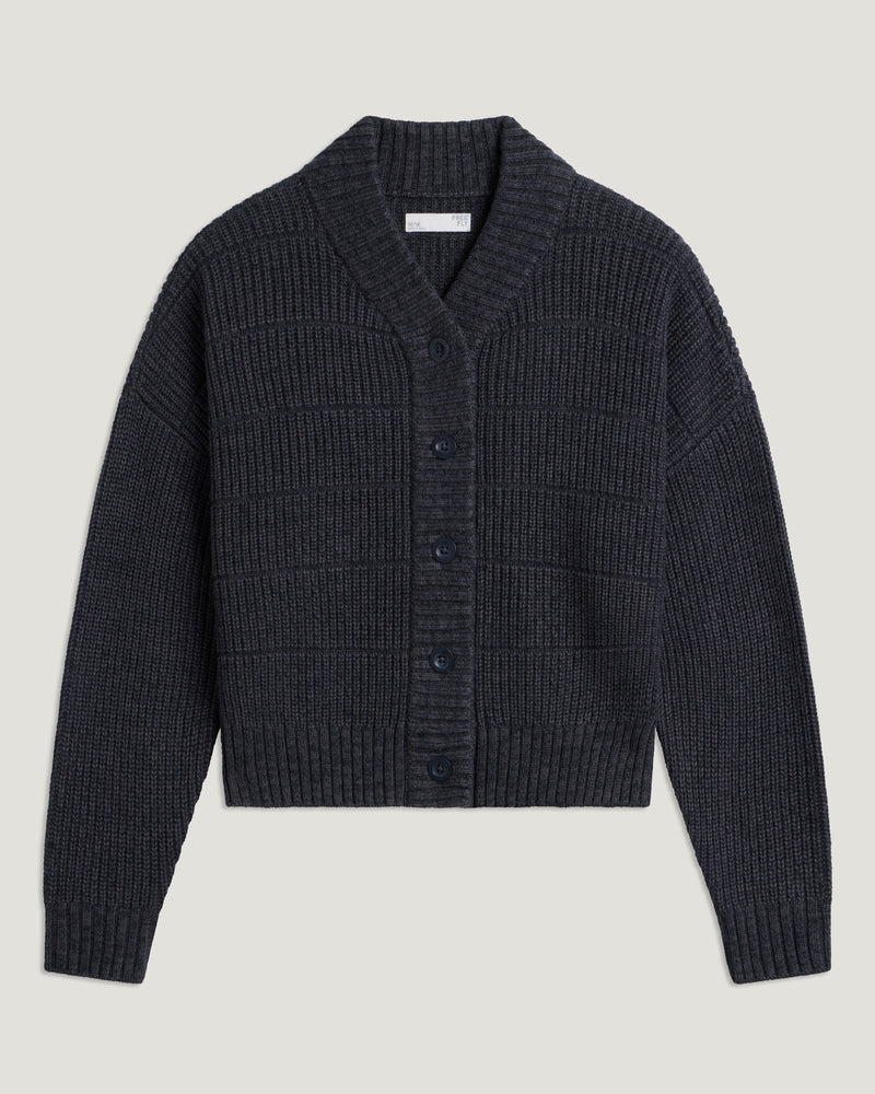 Women's Coastloom Cardigan Sweater - Heather Anthracite