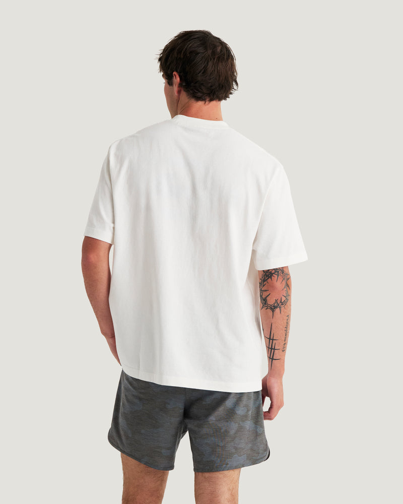 Men's Heavyweight Cotton Relaxed Tee - Bone