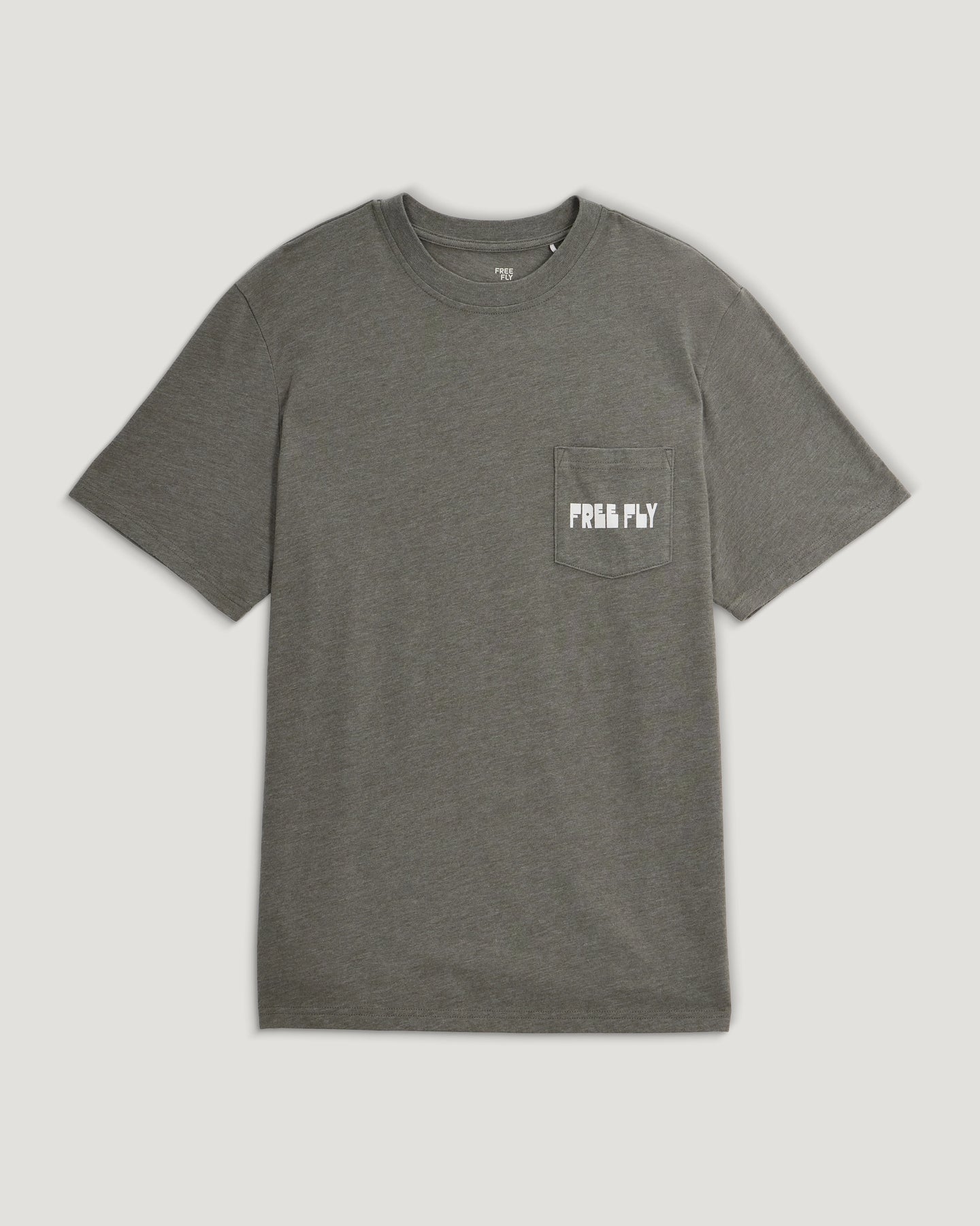 Wild Pursuits Pocket Tee - Heather Fatigue