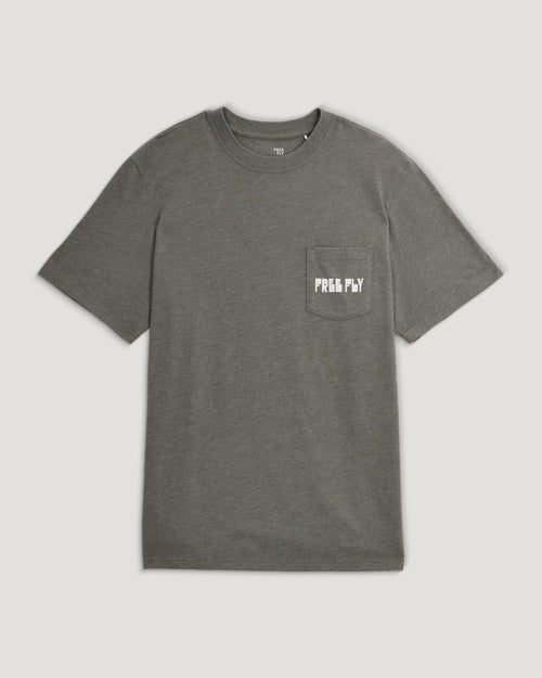 Wild Pursuits Pocket Tee - Heather Fatigue