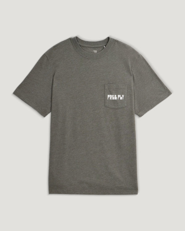 Wild Pursuits Pocket Tee - Heather Fatigue