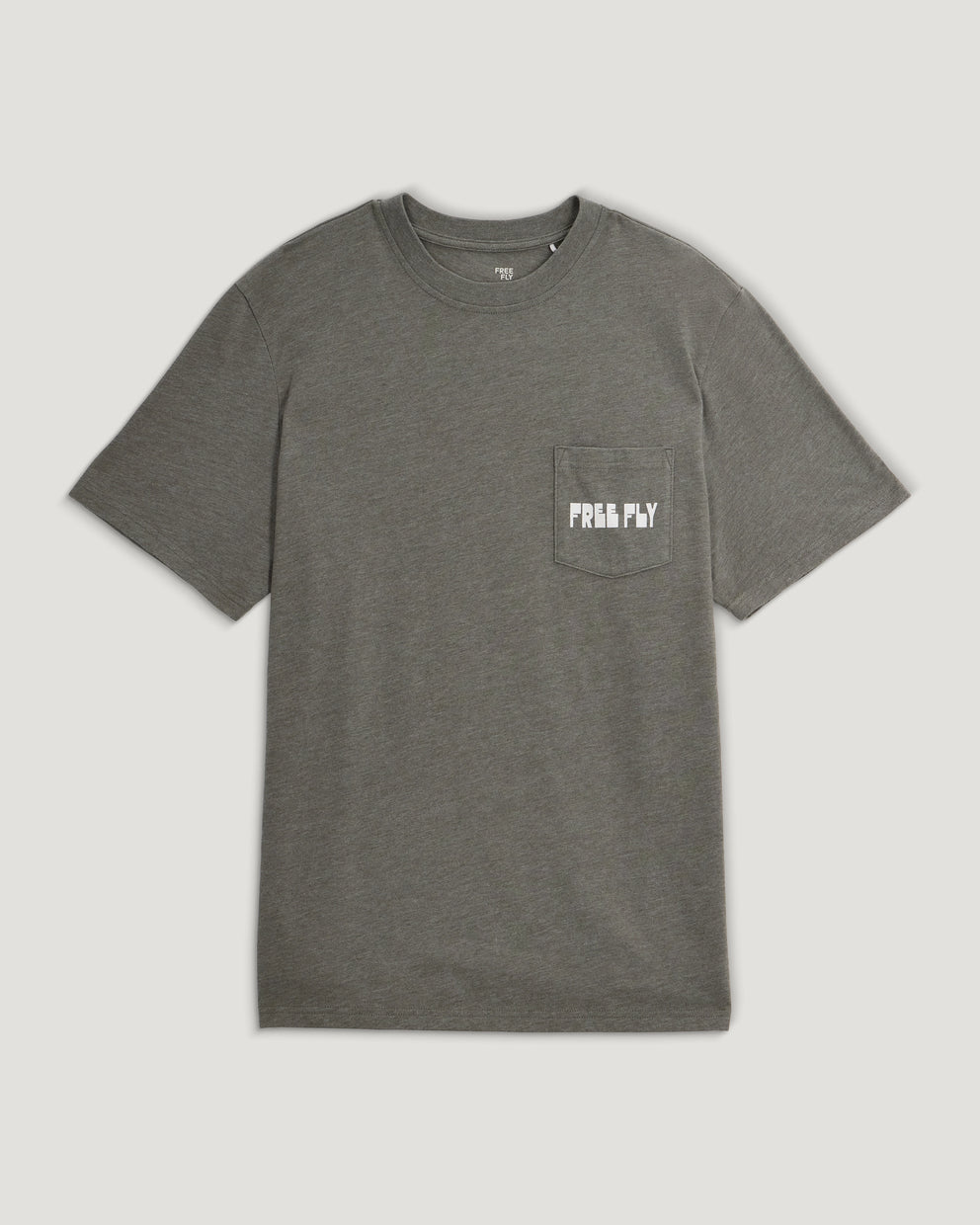 Wild Pursuits Pocket Tee - Heather Fatigue