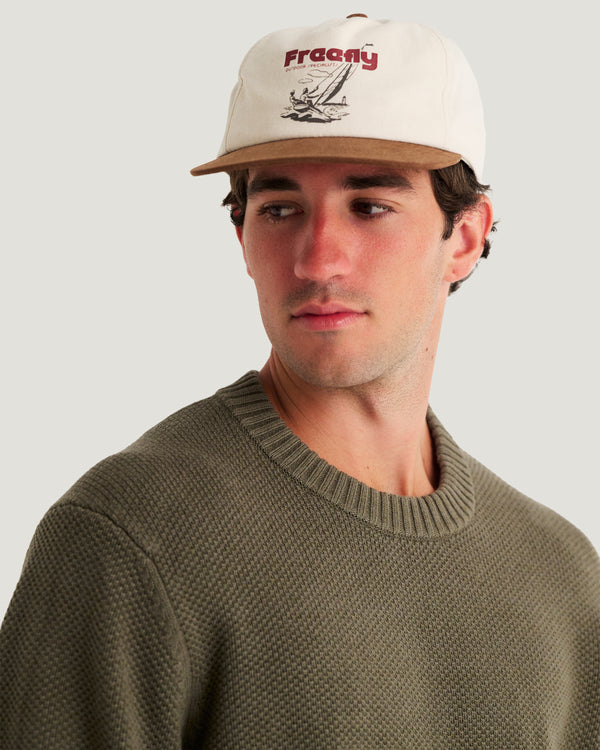 Men's Coastloom Crew Sweater - Smokey Olive