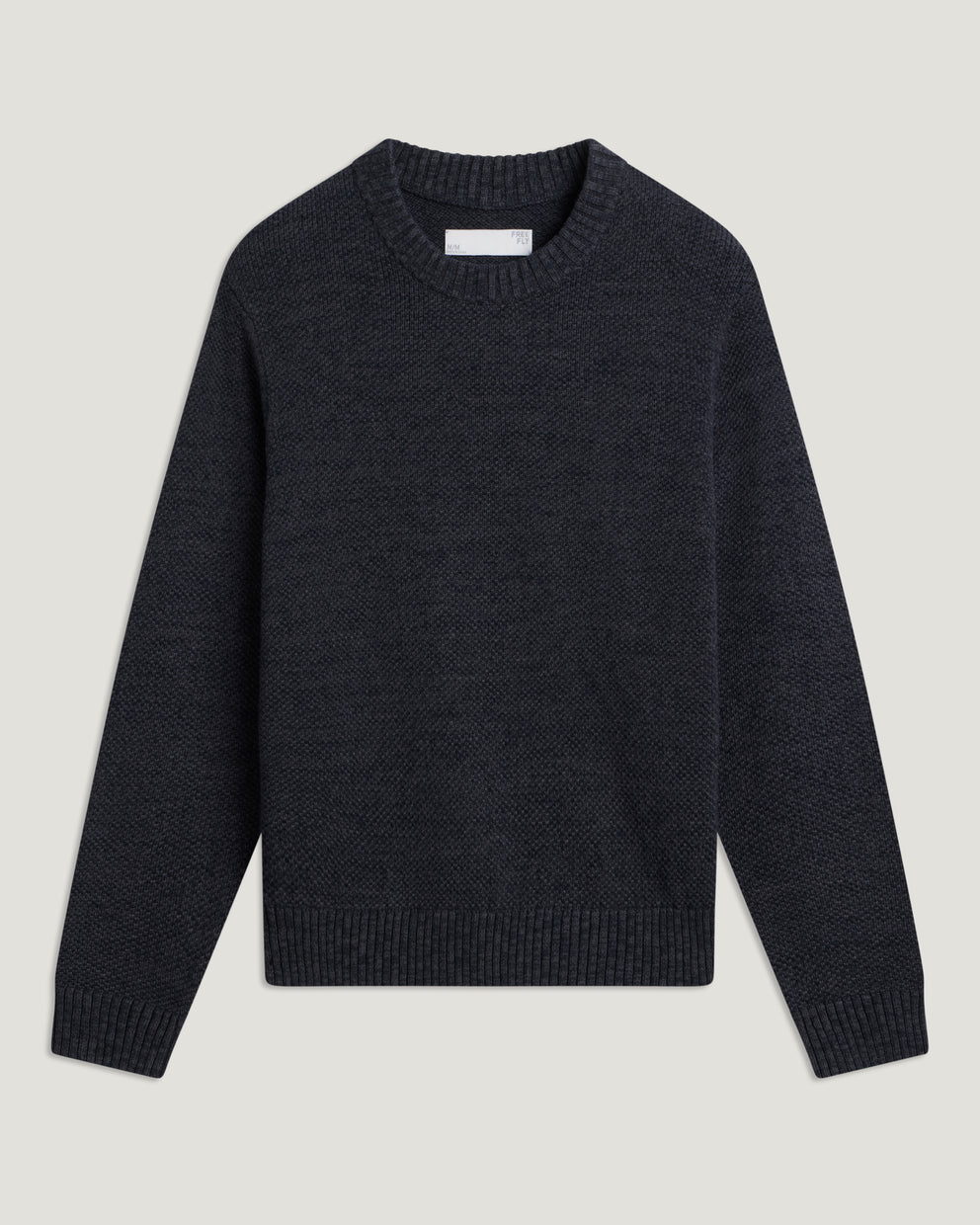 Men's Coastloom Crew Sweater - Heather Anthracite