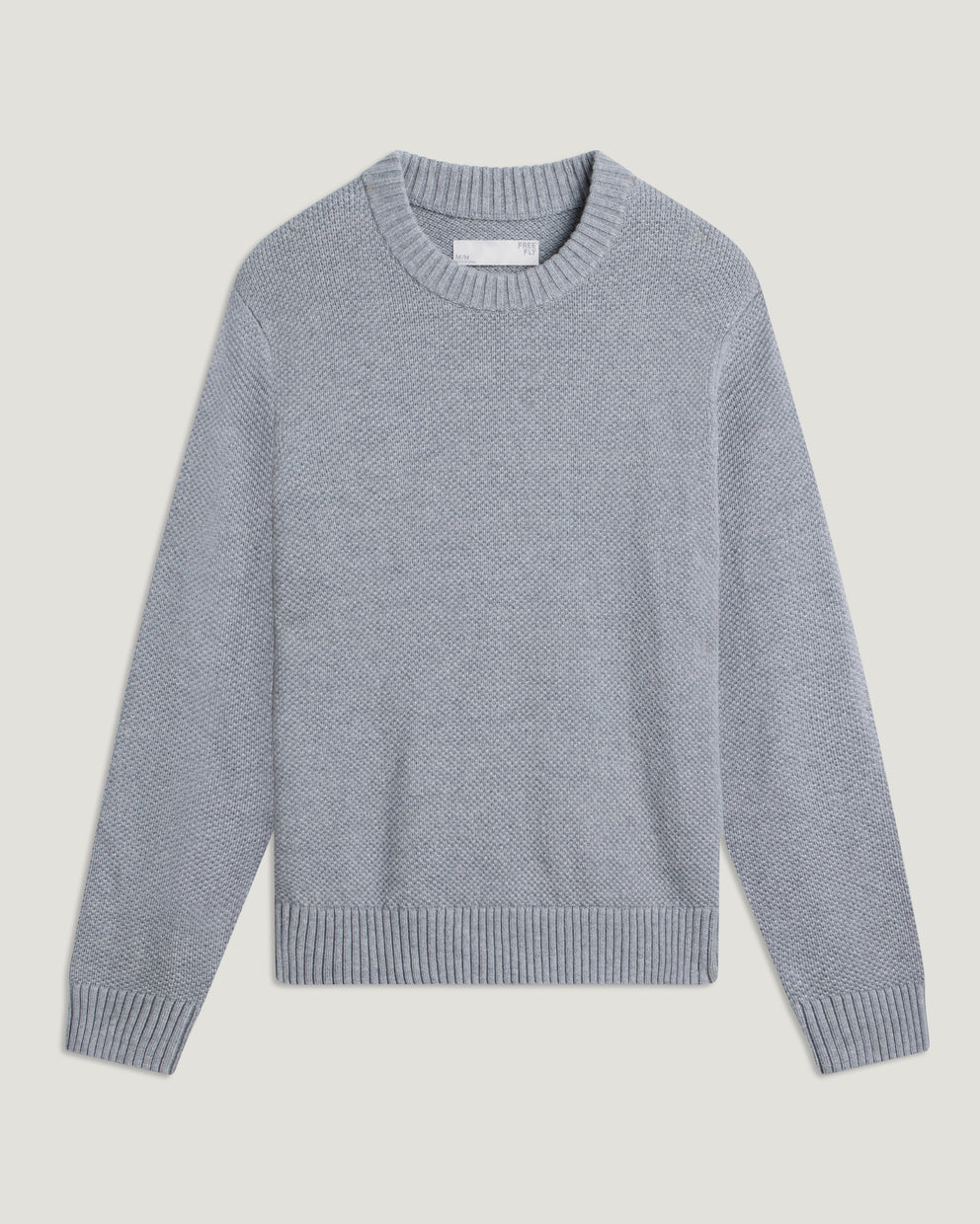Men's Coastloom Crew Sweater - Heather Light Grey