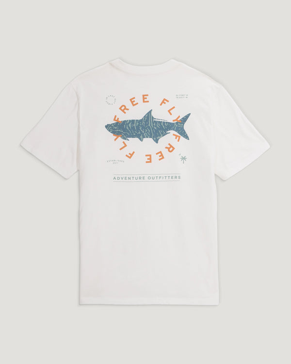 Target Species Pocket Tee - Bright White