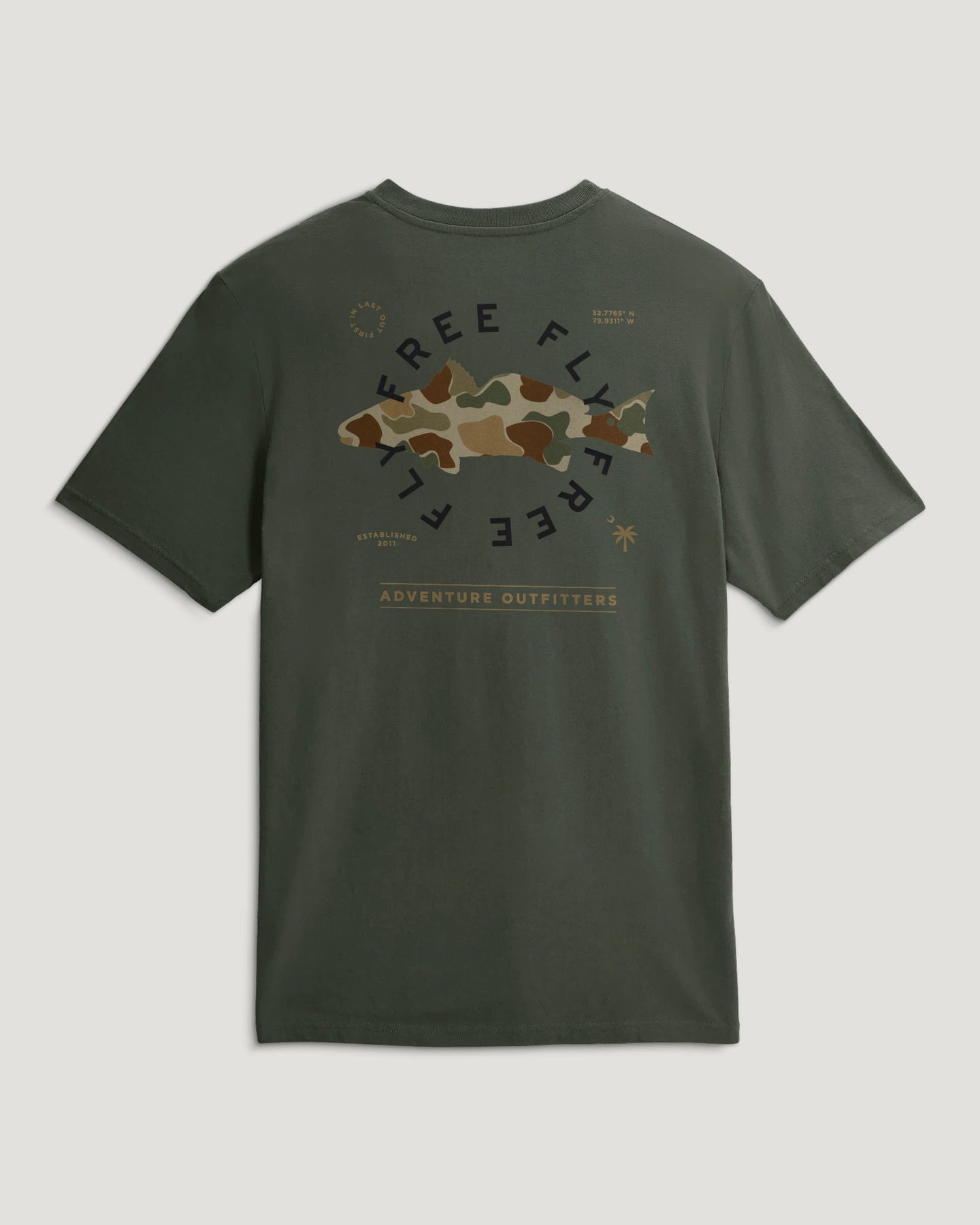 Target Species Pocket Tee - Dark Forest