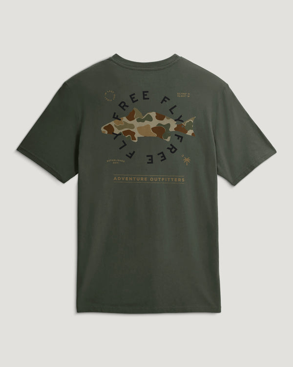 Target Species Pocket Tee - Dark Forest