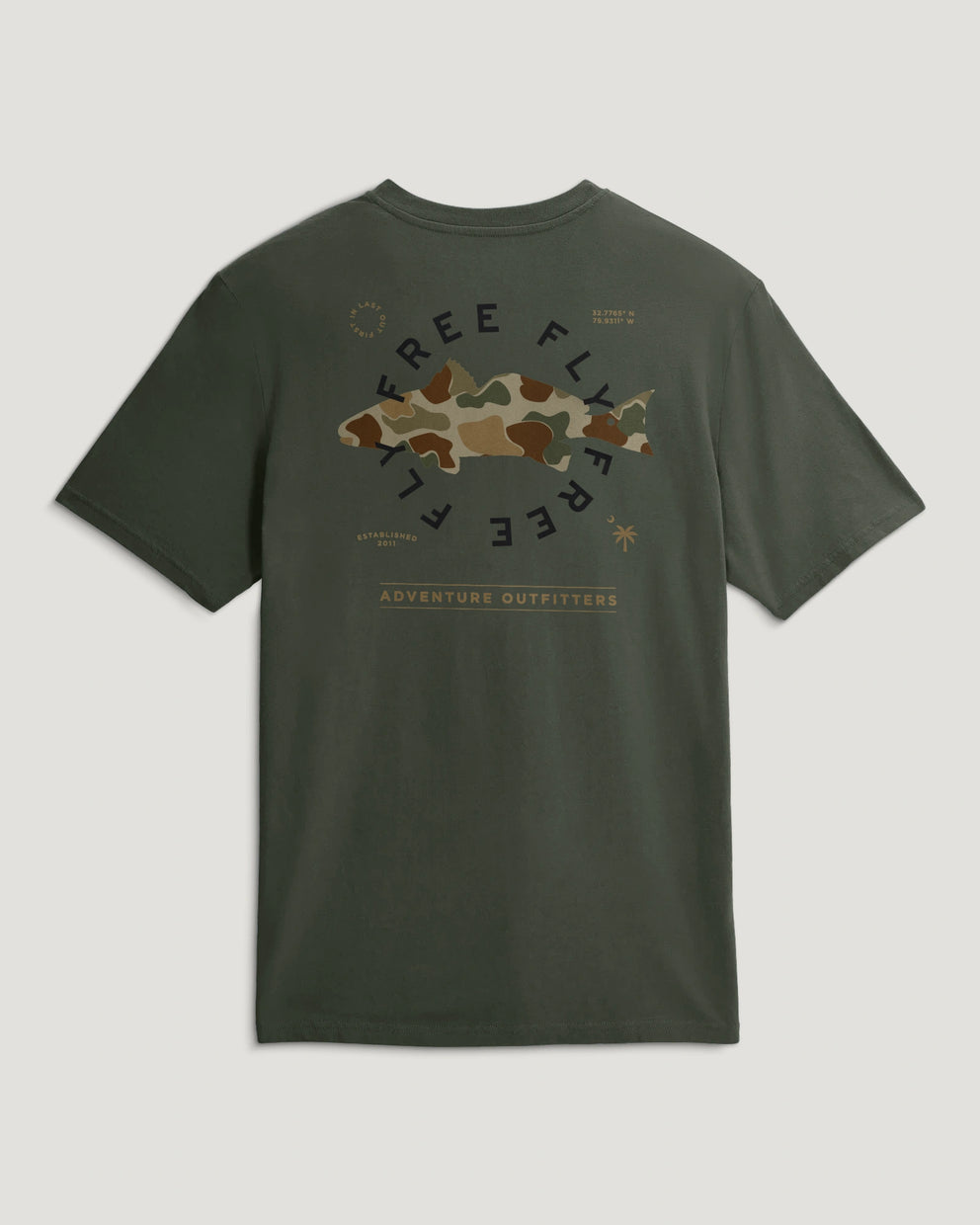 Target Species Pocket Tee - Dark Forest