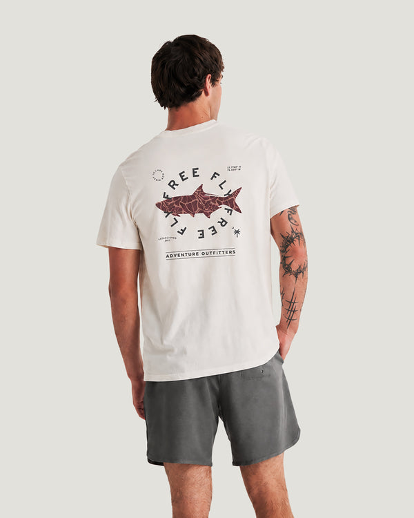 Target Species Pocket Tee - Bone