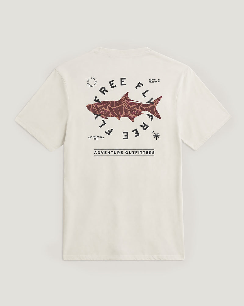 Target Species Pocket Tee - Bone