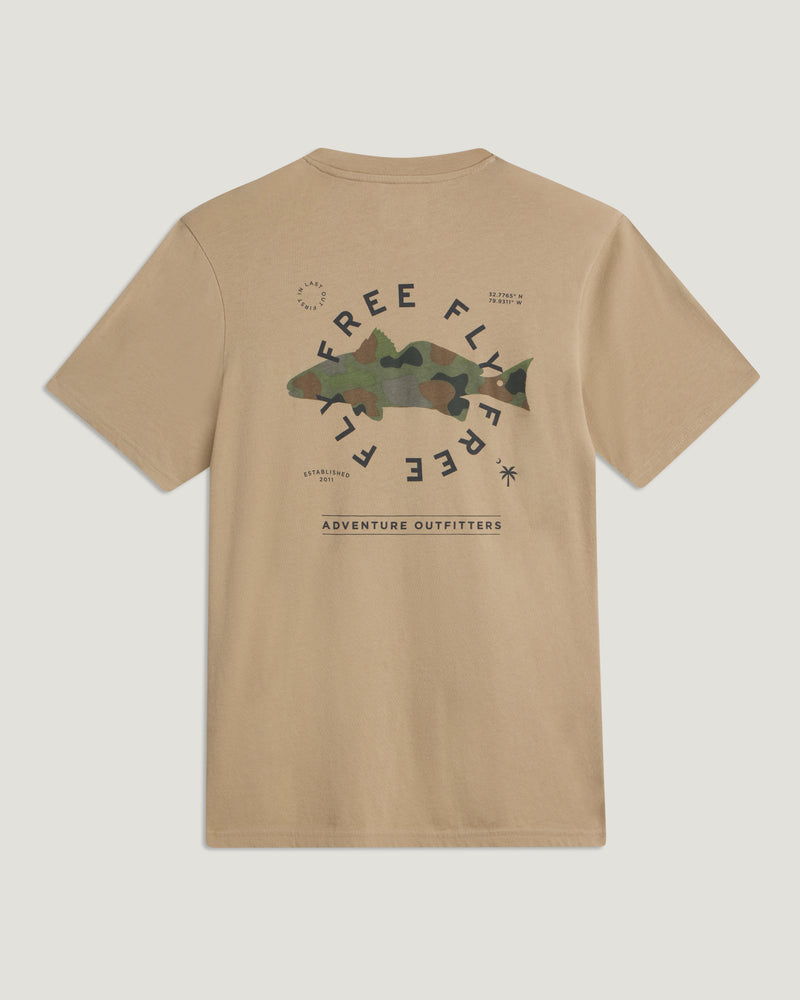 Target Species Pocket Tee - Coriander