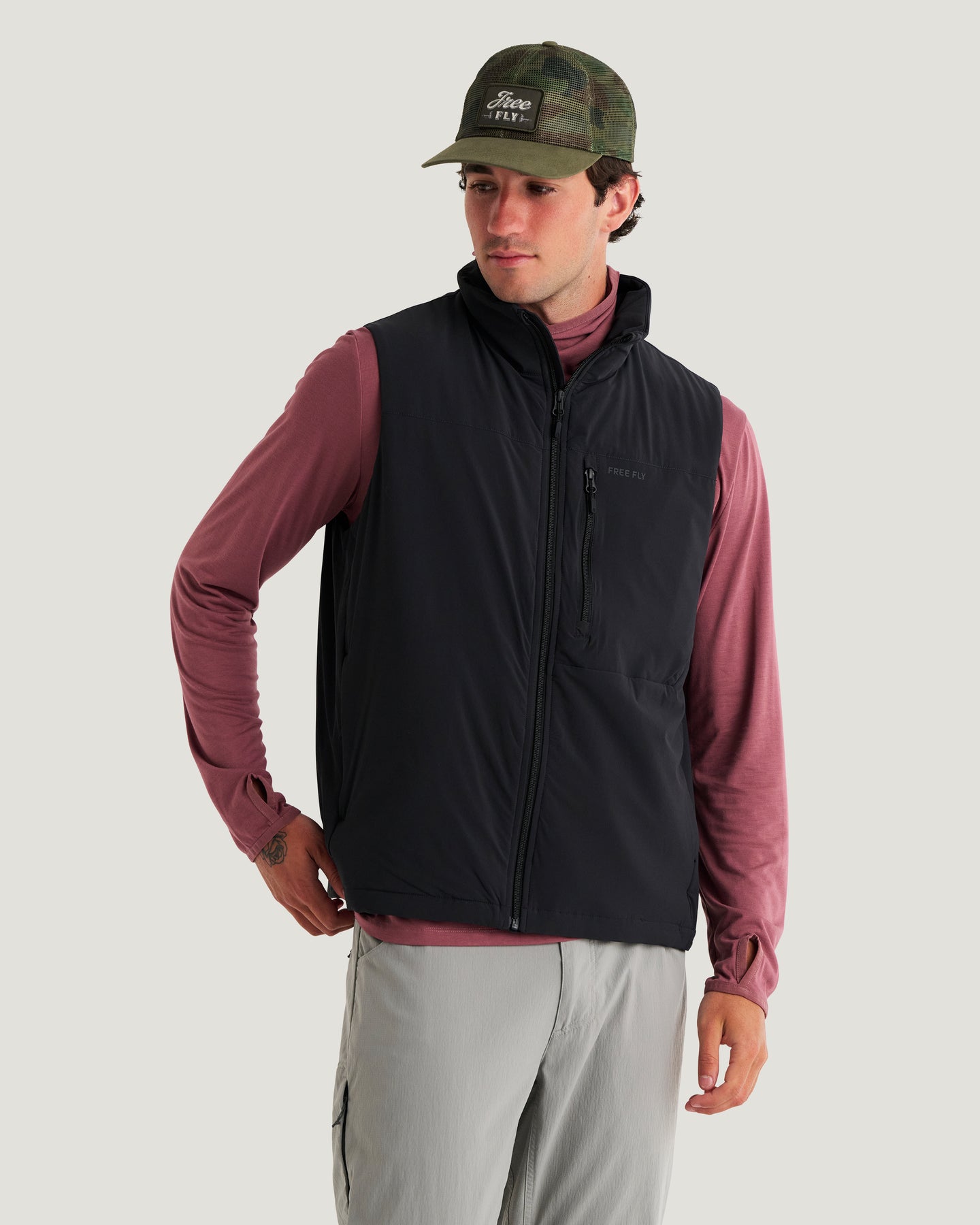 Men's Coldvale Insulated Vest - Black