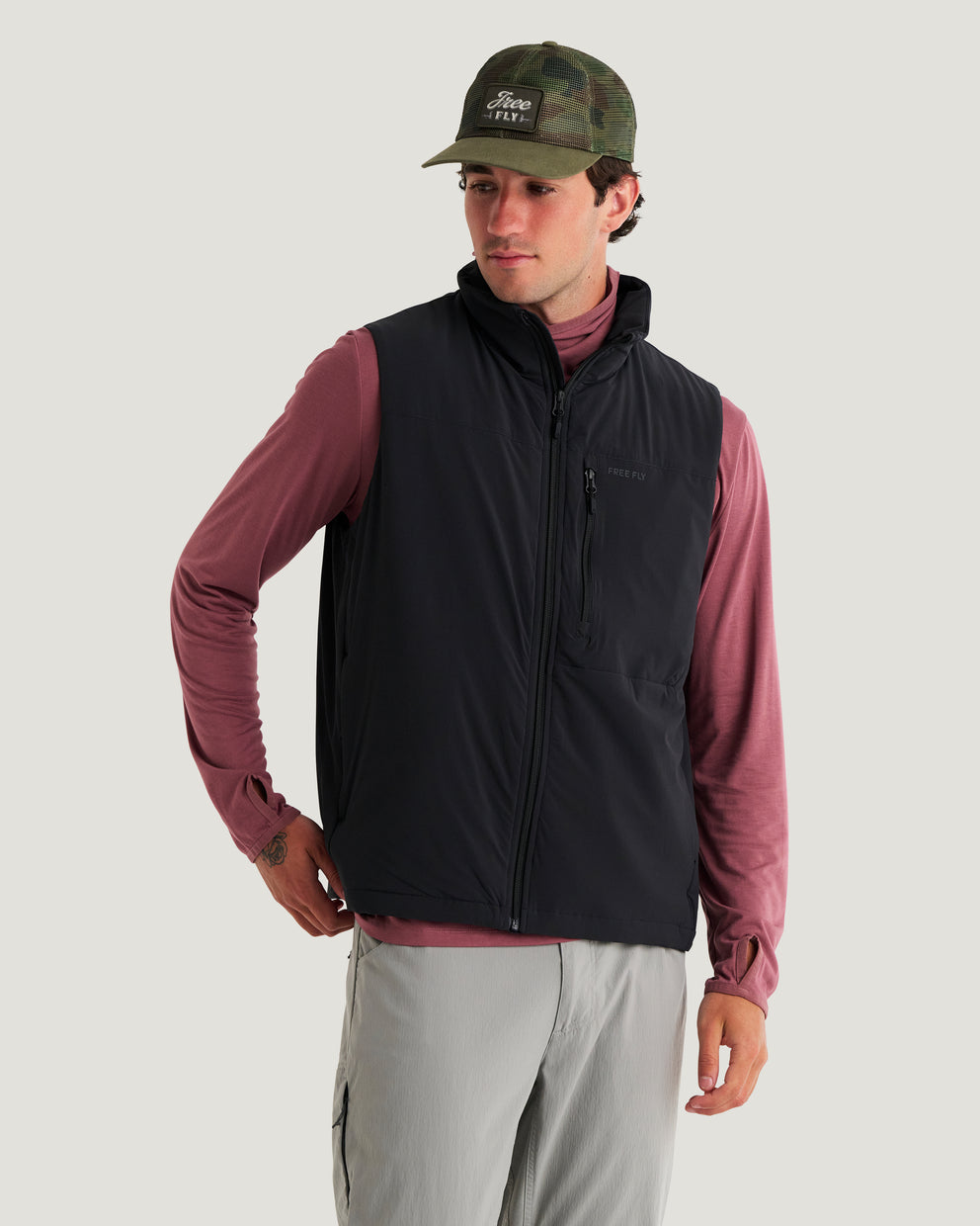 Men's Coldvale Insulated Vest - Black